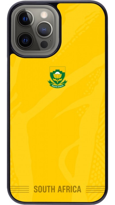 Coque iPhone 12 Pro Max - Maillot de football Afrique du Sud 2026 personnalisable
