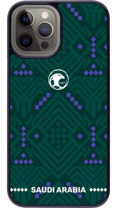 Coque iPhone 12 Pro Max - Maillot de football Arabie saoudite 2026 personnalisable