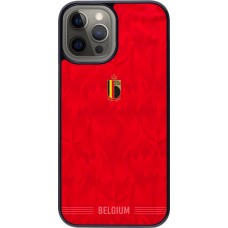 Coque iPhone 12 Pro Max - Maillot de football Belgique 2026 personnalisable