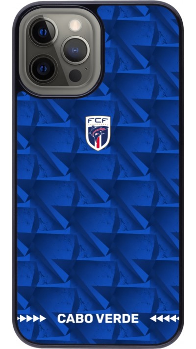 Coque iPhone 12 Pro Max - Maillot de football Cap-Vert 2026 personnalisable