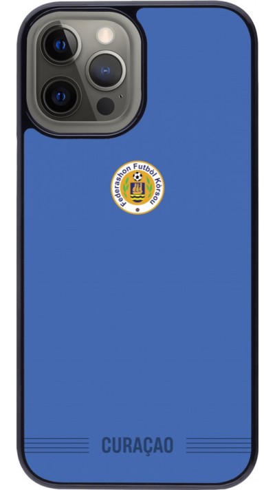 Coque iPhone 12 Pro Max - Maillot de football Curaçao 2026 personnalisable