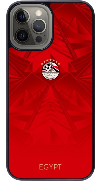 Coque iPhone 12 Pro Max - Maillot de football E?gypte 2026 personnalisable