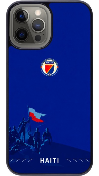 Coque iPhone 12 Pro Max - Maillot de football Haiti 2026 personnalisable