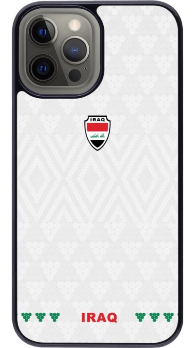 Coque iPhone 12 Pro Max - Maillot de football Irak 2026 personnalisable