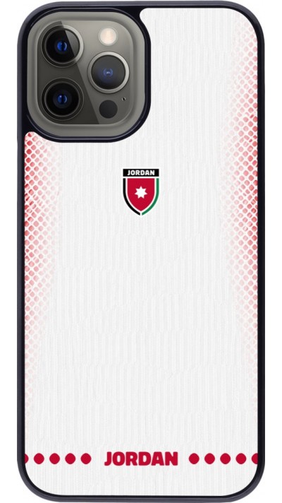 Coque iPhone 12 Pro Max - Maillot de football Jordanie 2026 personnalisable