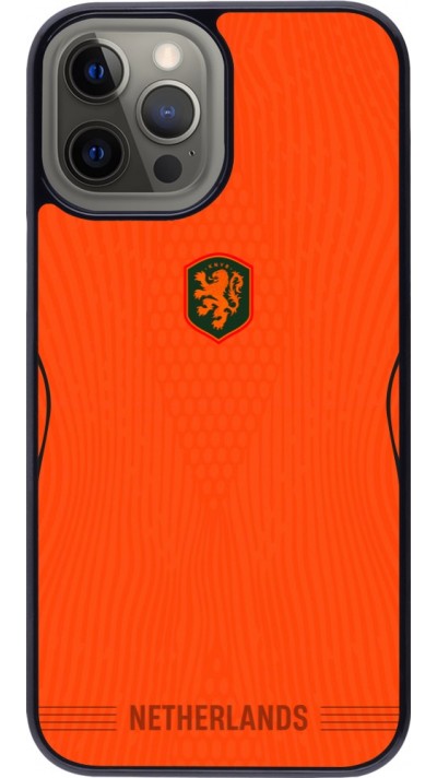 Coque iPhone 12 Pro Max - Maillot de football Pays-Bas 2026 personnalisable