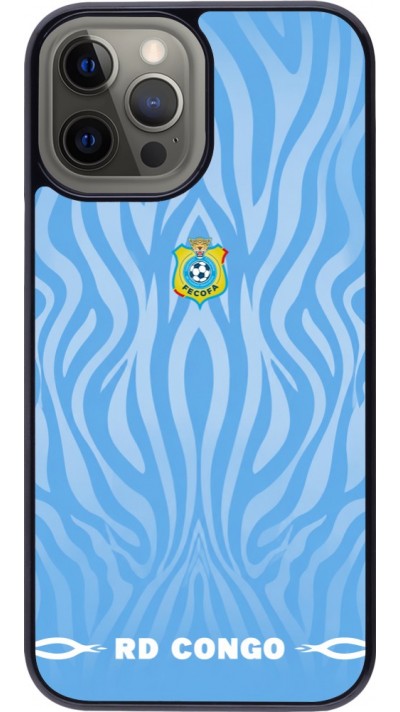 Coque iPhone 12 Pro Max - Maillot de football RD Congo 2026 personnalisable