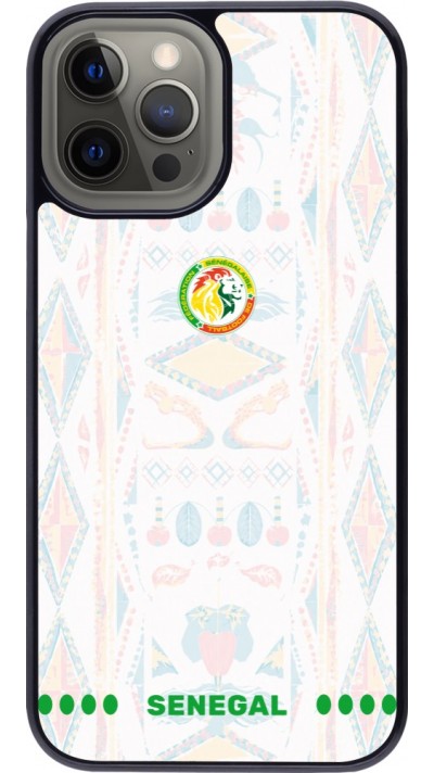 Coque iPhone 12 Pro Max - Maillot de football Sénégal 2026 personnalisable