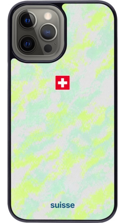 Coque iPhone 12 Pro Max - Maillot de football Suisse Away 2026 personnalisable