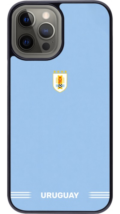 Coque iPhone 12 Pro Max - Maillot de football Uruguay 2026 personnalisable