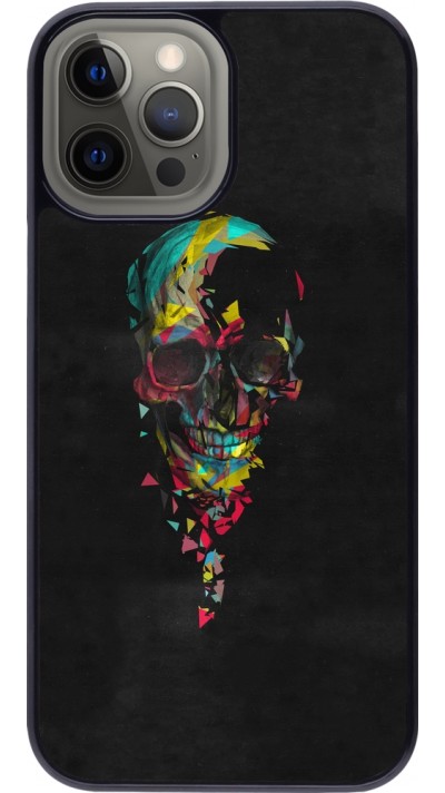 Coque iPhone 12 Pro Max - Halloween 22 colored skull