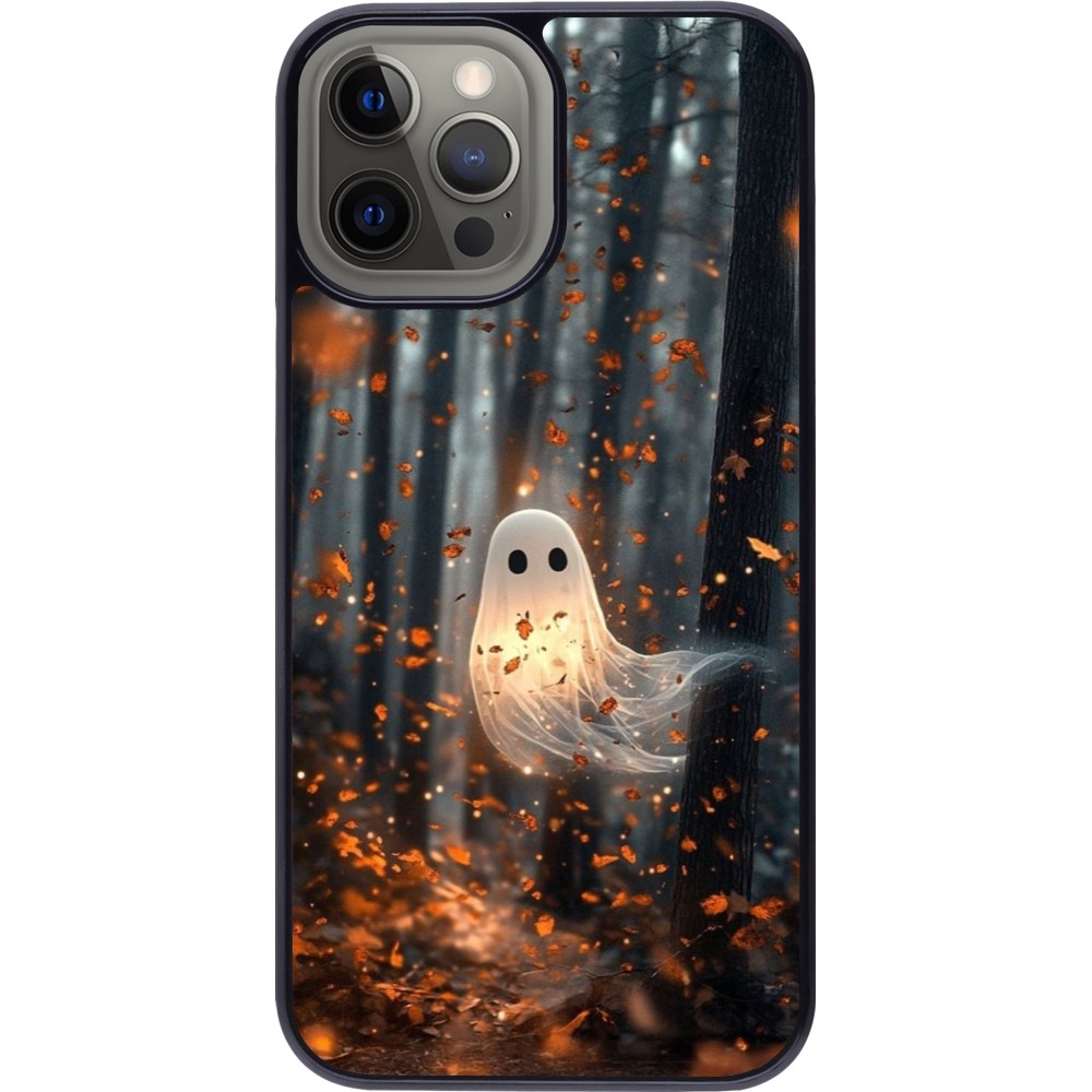 Coque iPhone 12 Pro Max - Halloween 2025 Ghost in the forest