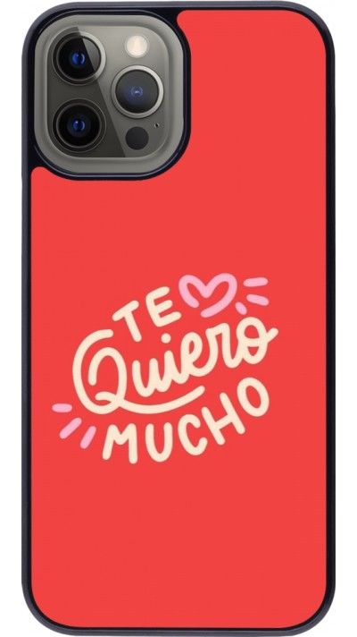 Coque iPhone 12 Pro Max - Saint Valentines Day 26 Te quiero mucho