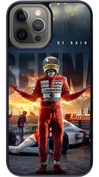 iPhone 12 Pro Max Case Hülle - Senna The King of Rain
