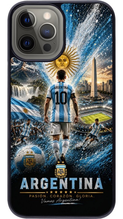 Coque iPhone 12 Pro Max - Football Argentine splash 2026