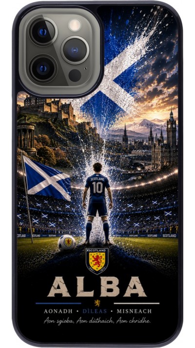 Coque iPhone 12 Pro Max - Football Écosse splash 2026