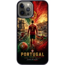 Coque iPhone 12 Pro Max - Football Portugal splash 2026