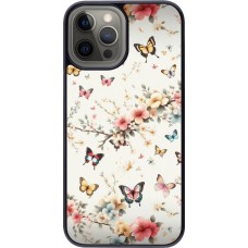 Coque iPhone 12 Pro Max - Spring 25 Papillons Légers