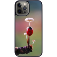 Coque iPhone 12 Pro Max - Ladybird on a mushroom 2026