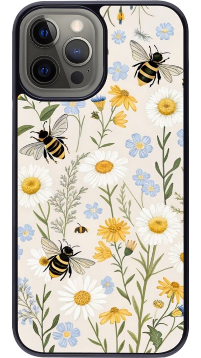Coque iPhone 12 Pro Max - Pattern bees 2026