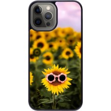 Coque iPhone 12 Pro Max - Sunflower with glasses 2026
