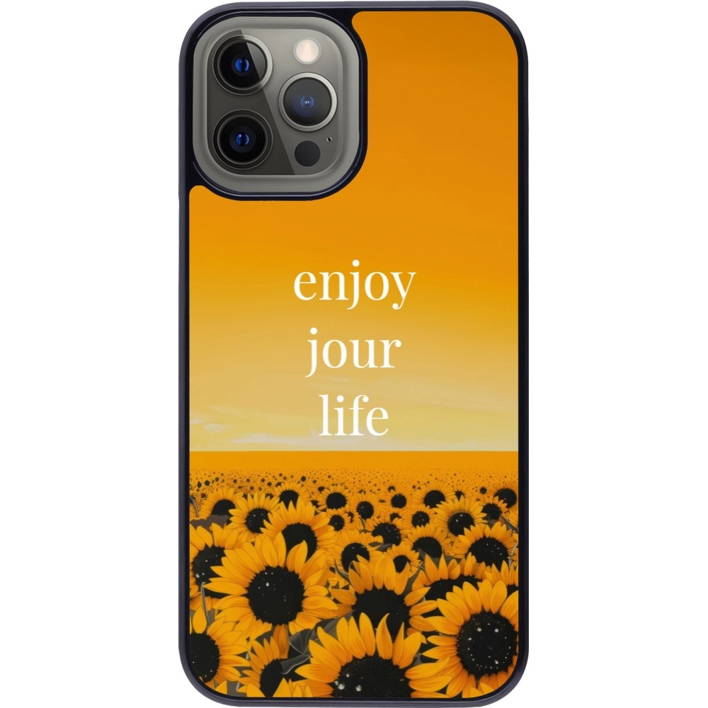 Coque iPhone 12 Pro Max - Summer 2025 Enjoy your life