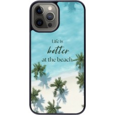 Coque iPhone 12 Pro Max - Summer 2025 Life is better at the beach