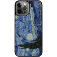Coque iPhone 12 Pro Max - Tableau art - La Nuit étoilée - Van Gogh