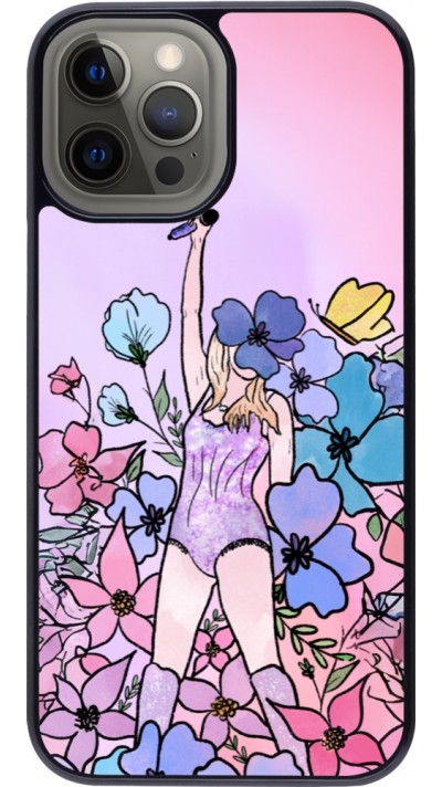 iPhone 12 Pro Max Case Hülle - Taylor Swift Sketch - Pink
