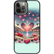 iPhone 12 Pro Max Case Hülle - Valentin 2025 Schick
