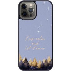 Coque iPhone 12 Pro Max - Winter 25 Winter illustration of trees