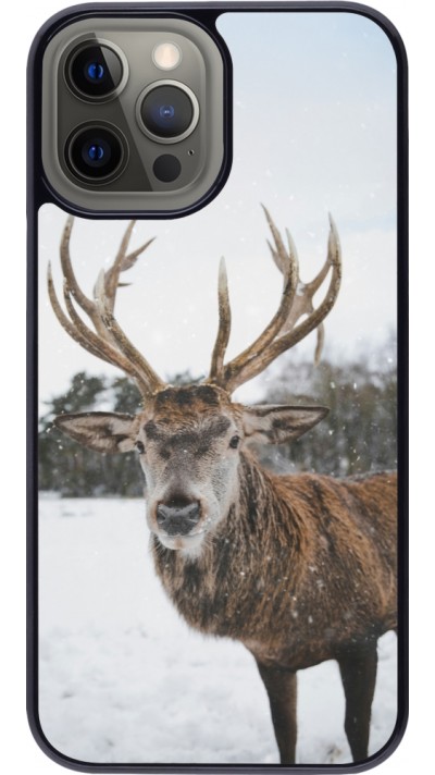 Coque iPhone 12 Pro Max - Winter 25 Winter reindeer