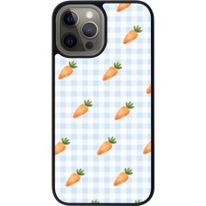 iPhone 12 Pro Max Case Hülle - Silikon schwarz Easter 2026 Pattern carrots