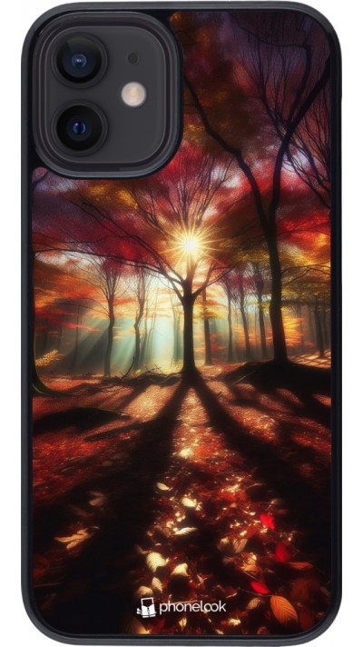 iPhone 12 mini Case Hülle - Herbstlicher goldener Glanz iPhone 12 mini Case Hülle - Herbstlicher goldener Glanz