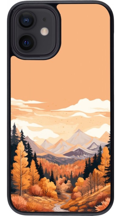 Coque iPhone 12 mini - Autumn 25 Mountains