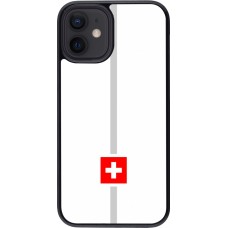 iPhone 12 mini Case Hülle - Kanton CH weiss