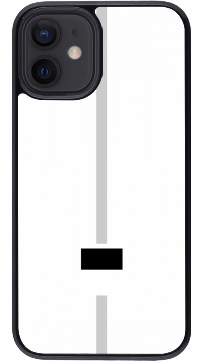 iPhone 12 mini Case Hülle - Kanton FR weiss