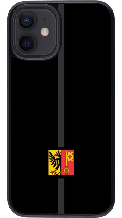 iPhone 12 mini Case Hülle - Kanton GE schwarz