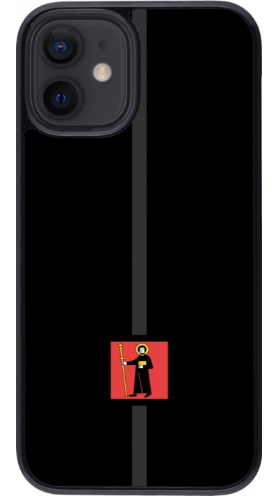 iPhone 12 mini Case Hülle - Kanton GL schwarz