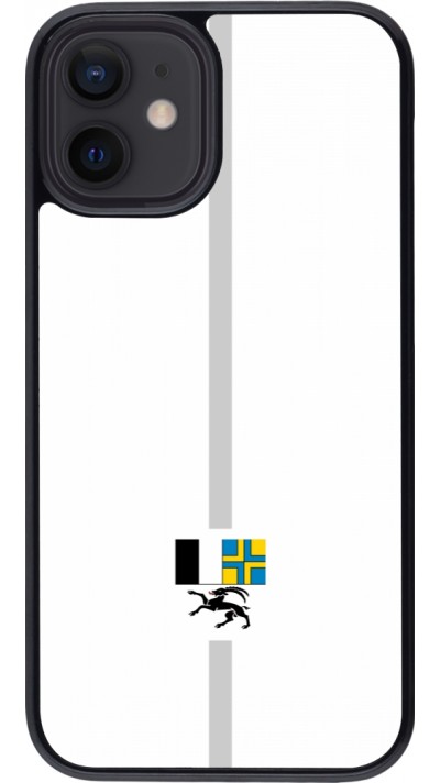 iPhone 12 mini Case Hülle - Kanton GR weiss
