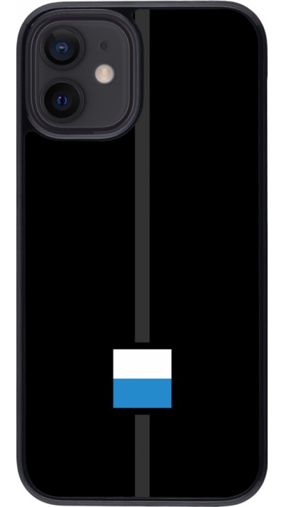 iPhone 12 mini Case Hülle - Kanton LU schwarz