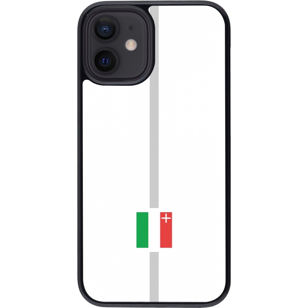 iPhone 12 mini Case Hülle - Kanton NE weiss