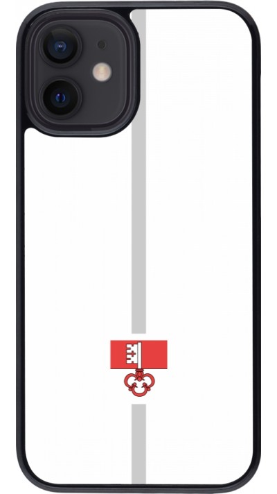 iPhone 12 mini Case Hülle - Kanton OW weiss