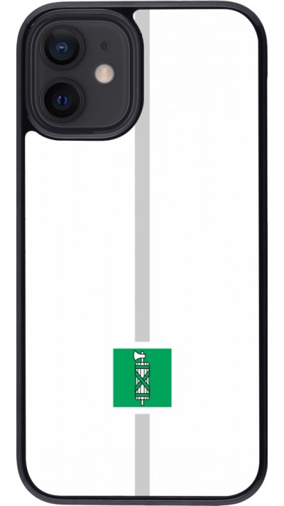 iPhone 12 mini Case Hülle - Kanton SG weiss