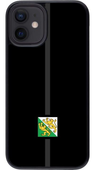 iPhone 12 mini Case Hülle - Kanton TG schwarz