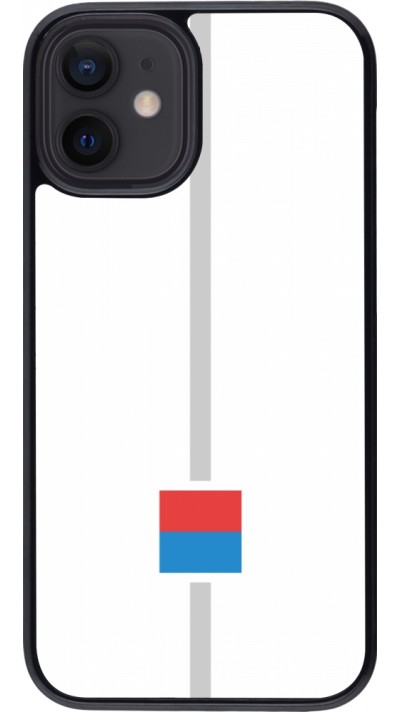 iPhone 12 mini Case Hülle - Kanton TI weiss