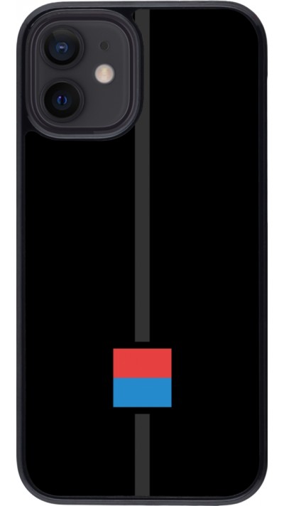 iPhone 12 mini Case Hülle - Kanton TI schwarz