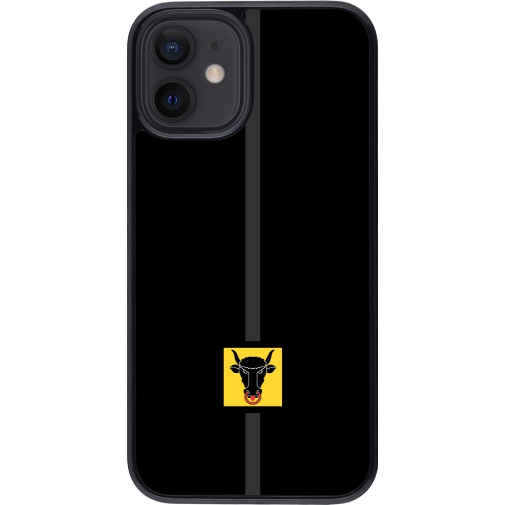 iPhone 12 mini Case Hülle - Kanton UR schwarz