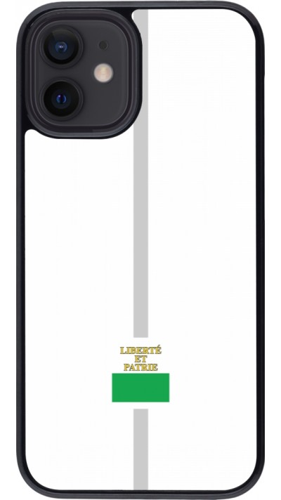 iPhone 12 mini Case Hülle - Kanton VD weiss
