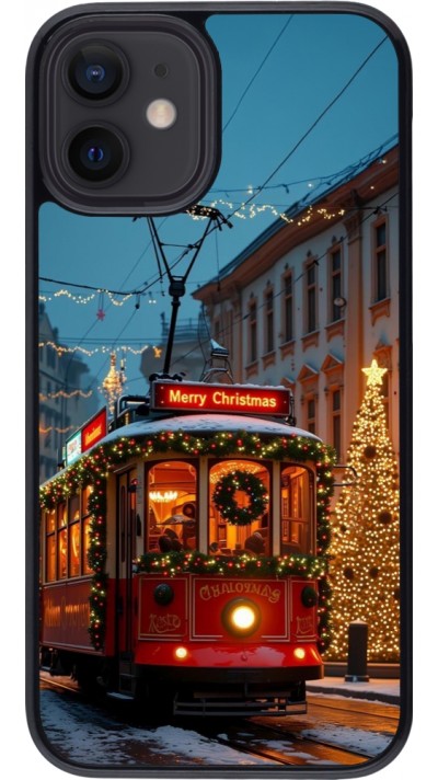 Coque iPhone 12 mini - Christmas 25 Xmas Train